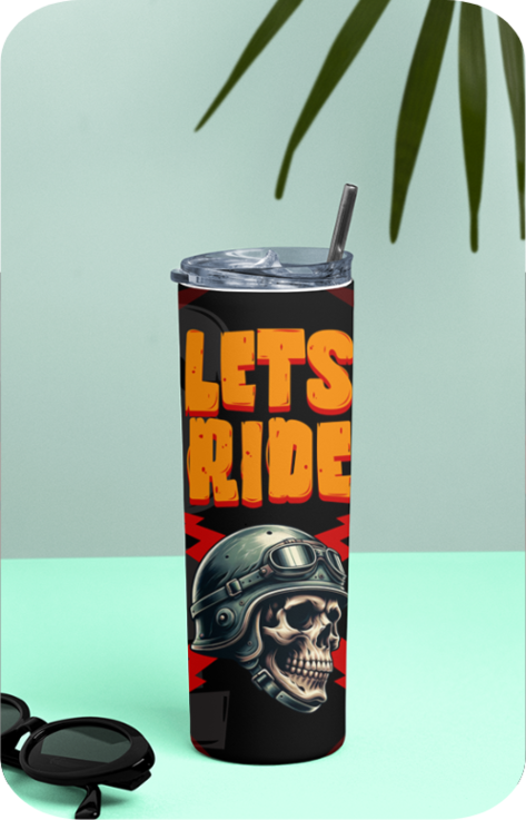 Let's Ride | Tumbler Bottle