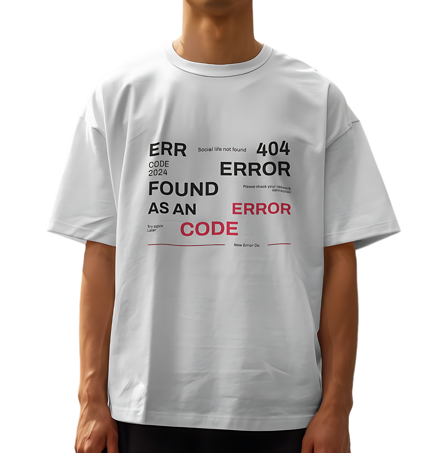 Error 404 | Terry Oversized T-Shirt